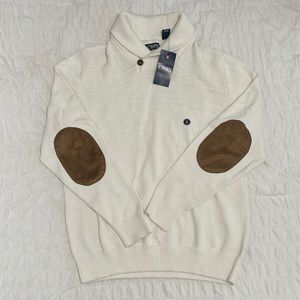 Chaps Large Button Sweater